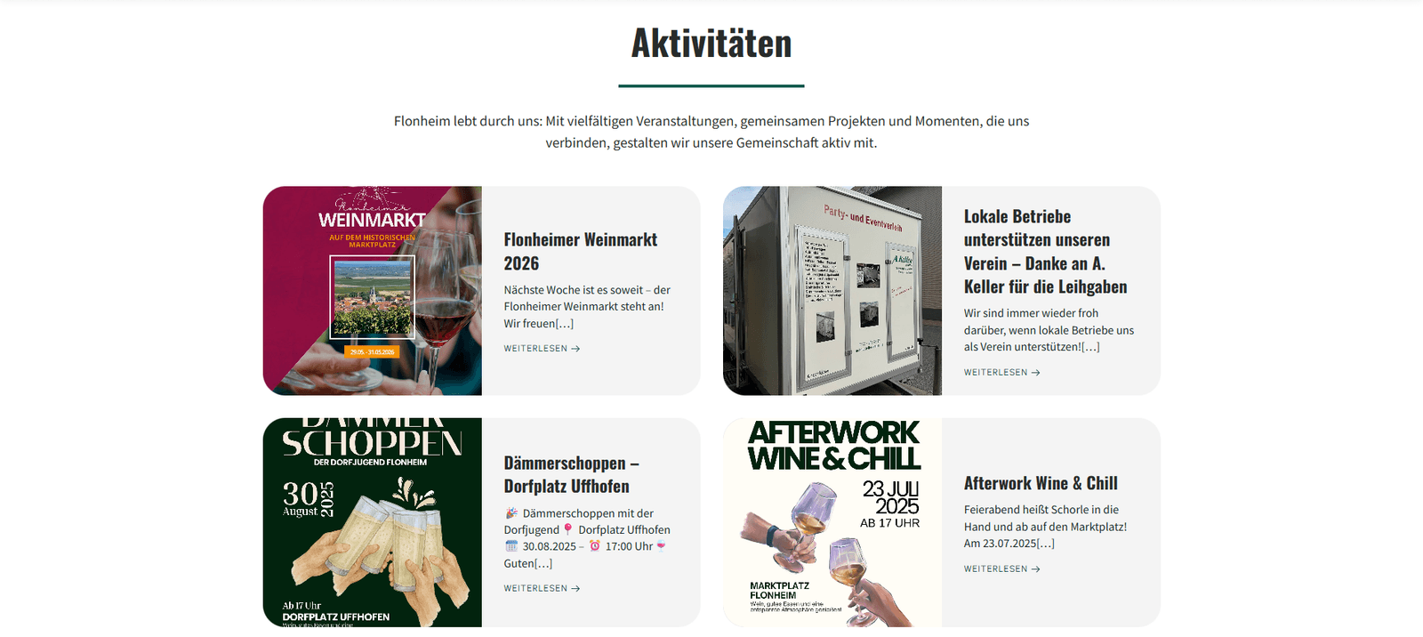 Blog-Beiträge