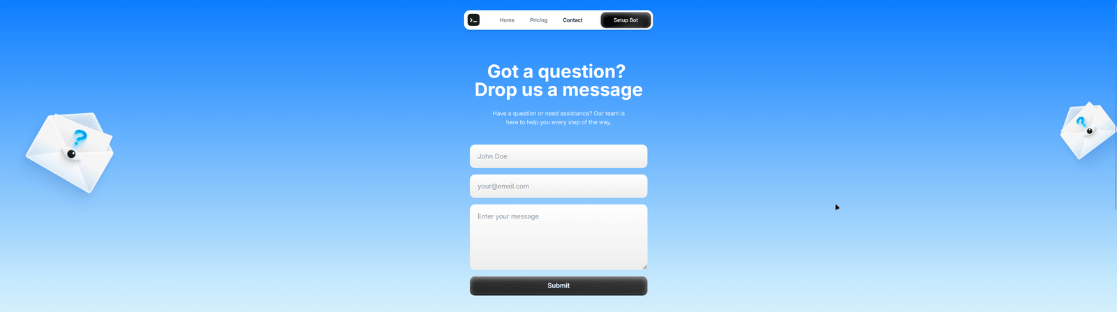 Contact Page